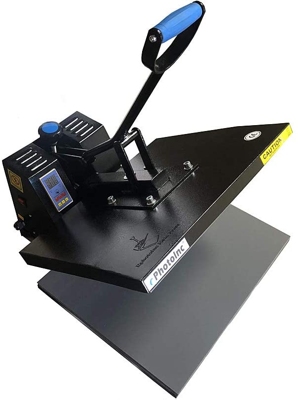 PNR High Pressure 16x20 Heat Press Machine Digital Sublimation Transfer Printing LCD Timer Counter
