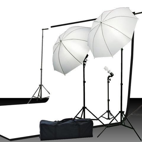 Studio fotografico portatile Scatola luminosa da 120x100x200cm 200W -  Cablematic