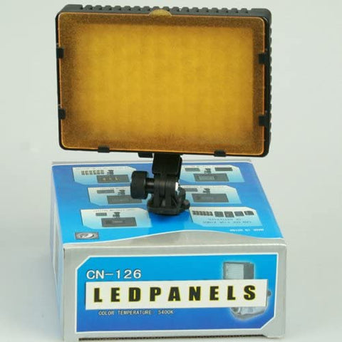 126 LED Video Photography light Panel Compact Dimmable CAMERA CAMCORDER LED light panel