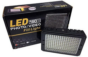 Dimmable Ultra High Power Panel Digital Camera or Camcorder Video Light, LED Light PT204S