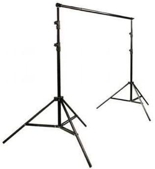 H9004SB2-1012W Photo Video Studio Boom Stand Lighting Kit with Complete 10 x 12 White Background Stand Kit