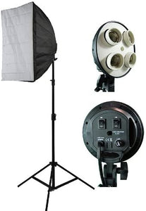 Photograpy Video DSLR Camera Lighting Kit Studio Photo Softbox Lighting HS4