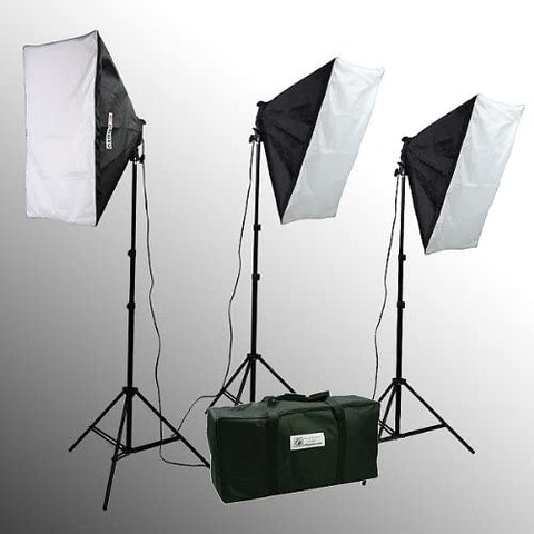 2400 Watt Photo Studio Softbox Kit with Carrying Case