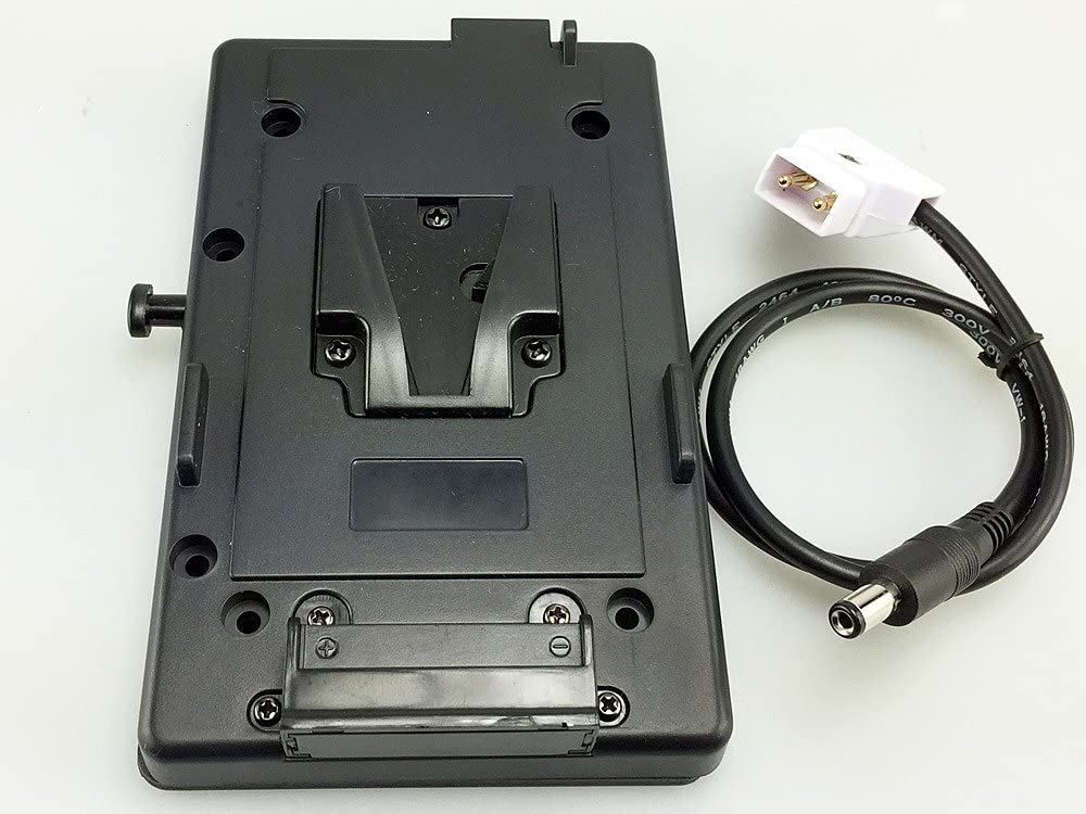 Battery Adapter Plate Cable for V Shoe V Mount V Lock Battery External LED Ligth Panel VMount