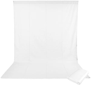 White Photography Muslin Background